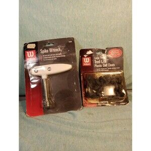 Wilson Golf Spike Wrench Tool W306 and cleats, NEW